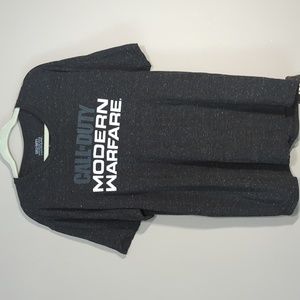 Super soft! COD Modern Warfare Top Men's Black Tee XL